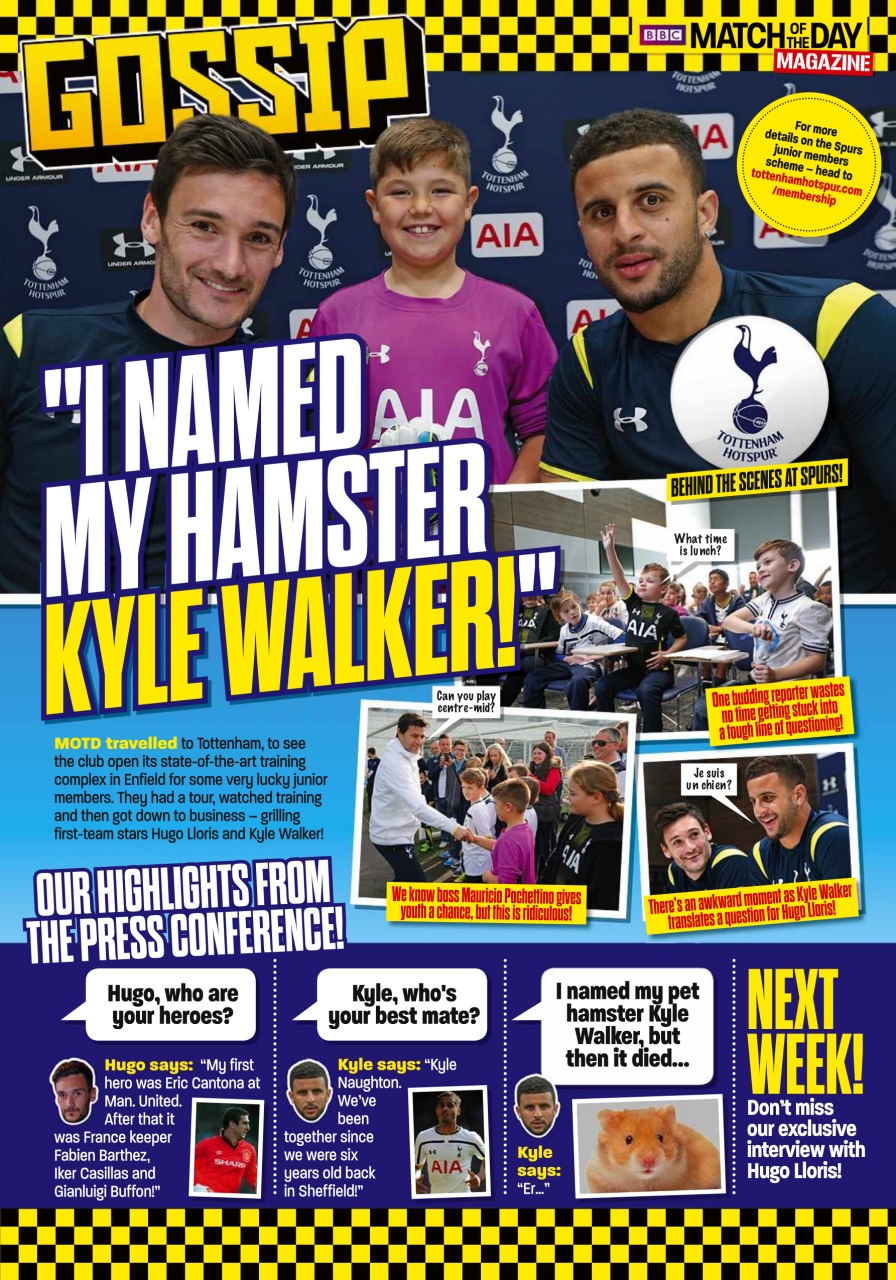 Match of the Day Preview Pages