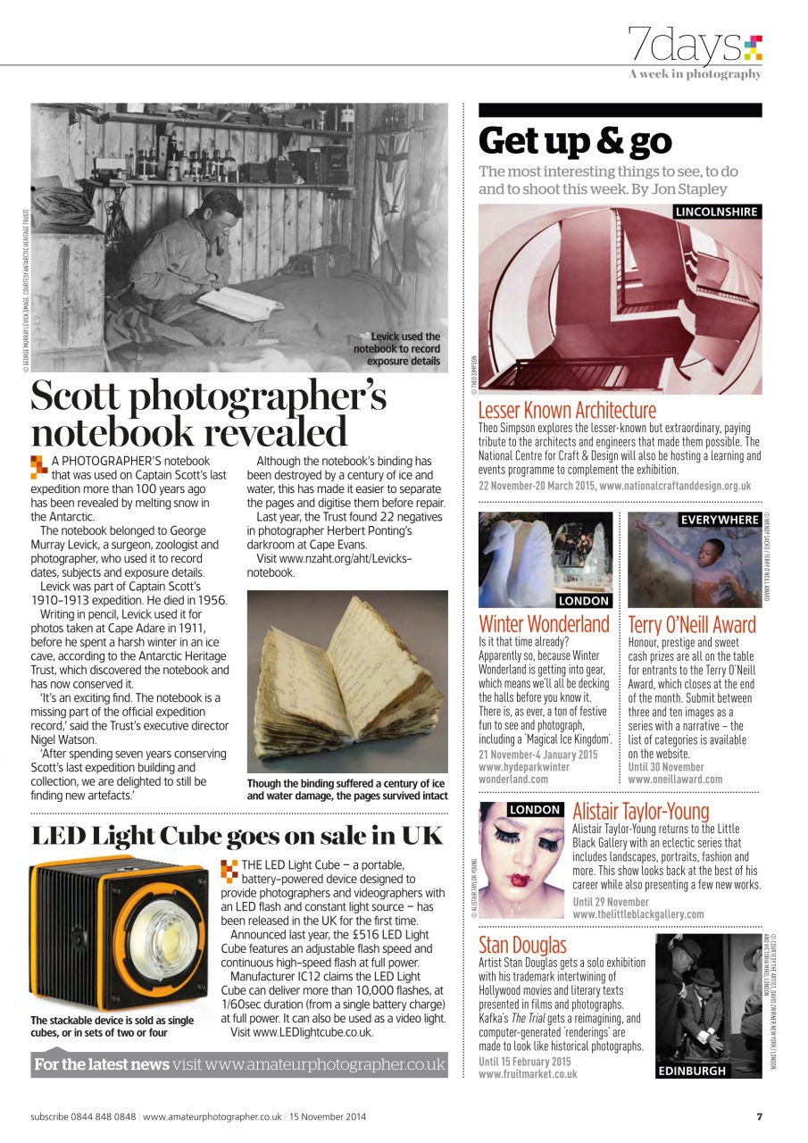 Amateur Photographer Preview Pages