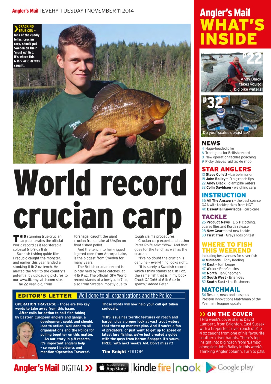 Anglers Mail Preview Pages