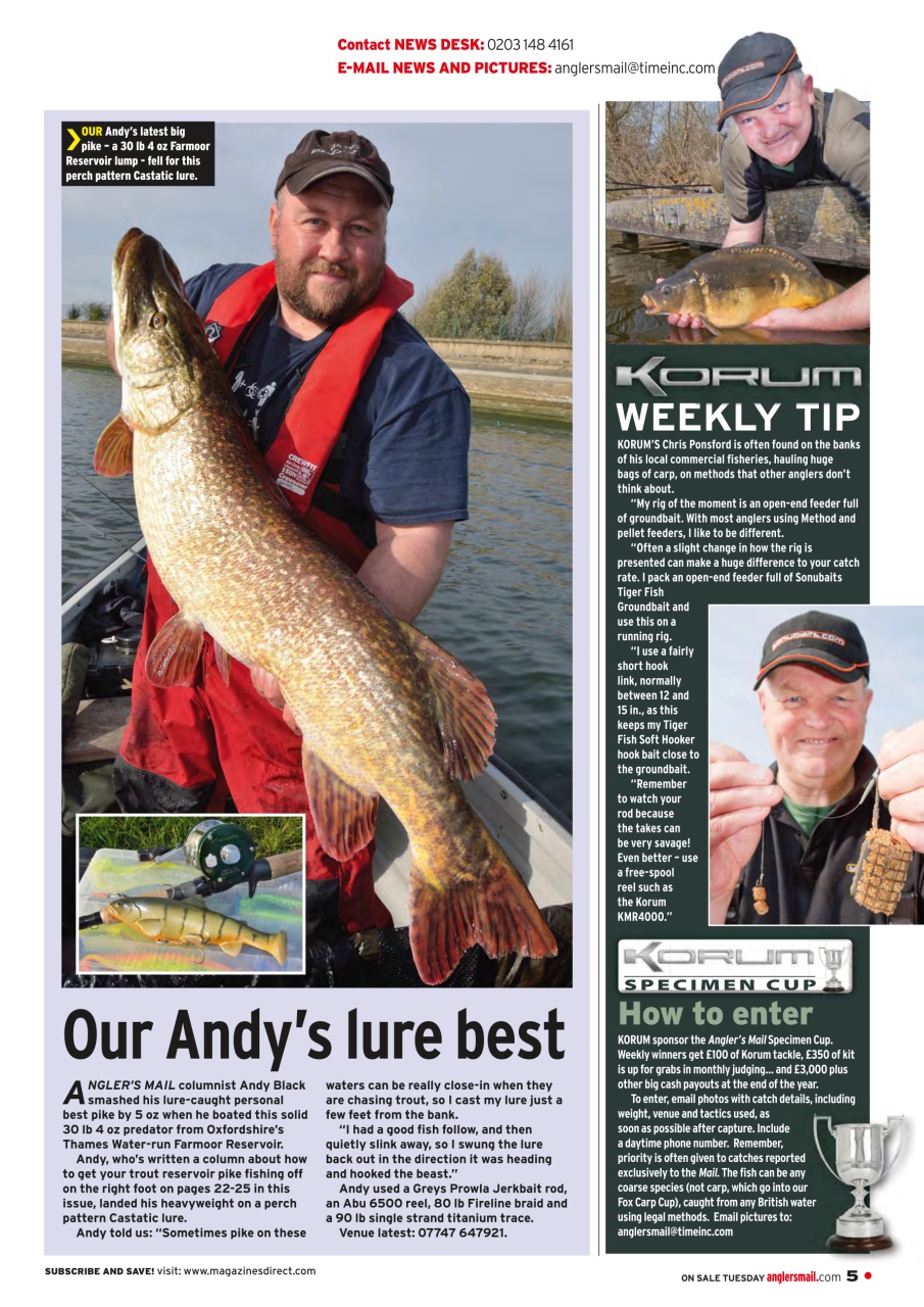 Anglers Mail Preview Pages