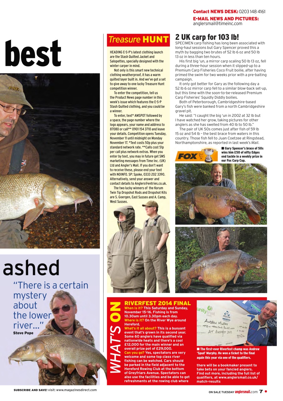 Anglers Mail Preview Pages