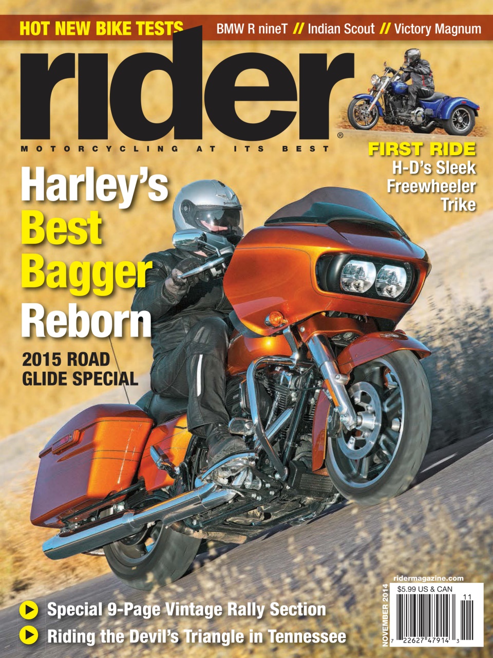 Rider Magazine Preview Pages