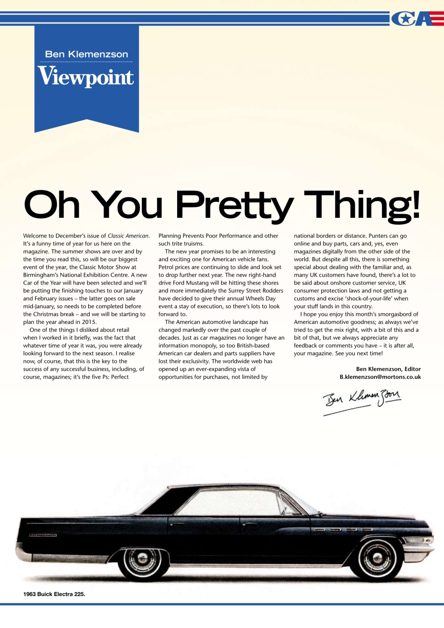 Classic American Magazine Preview Pages
