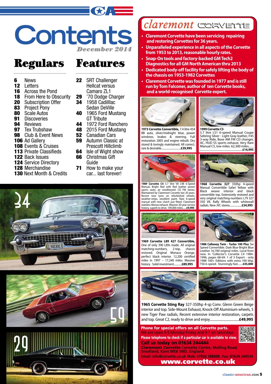 Classic American Magazine Preview Pages