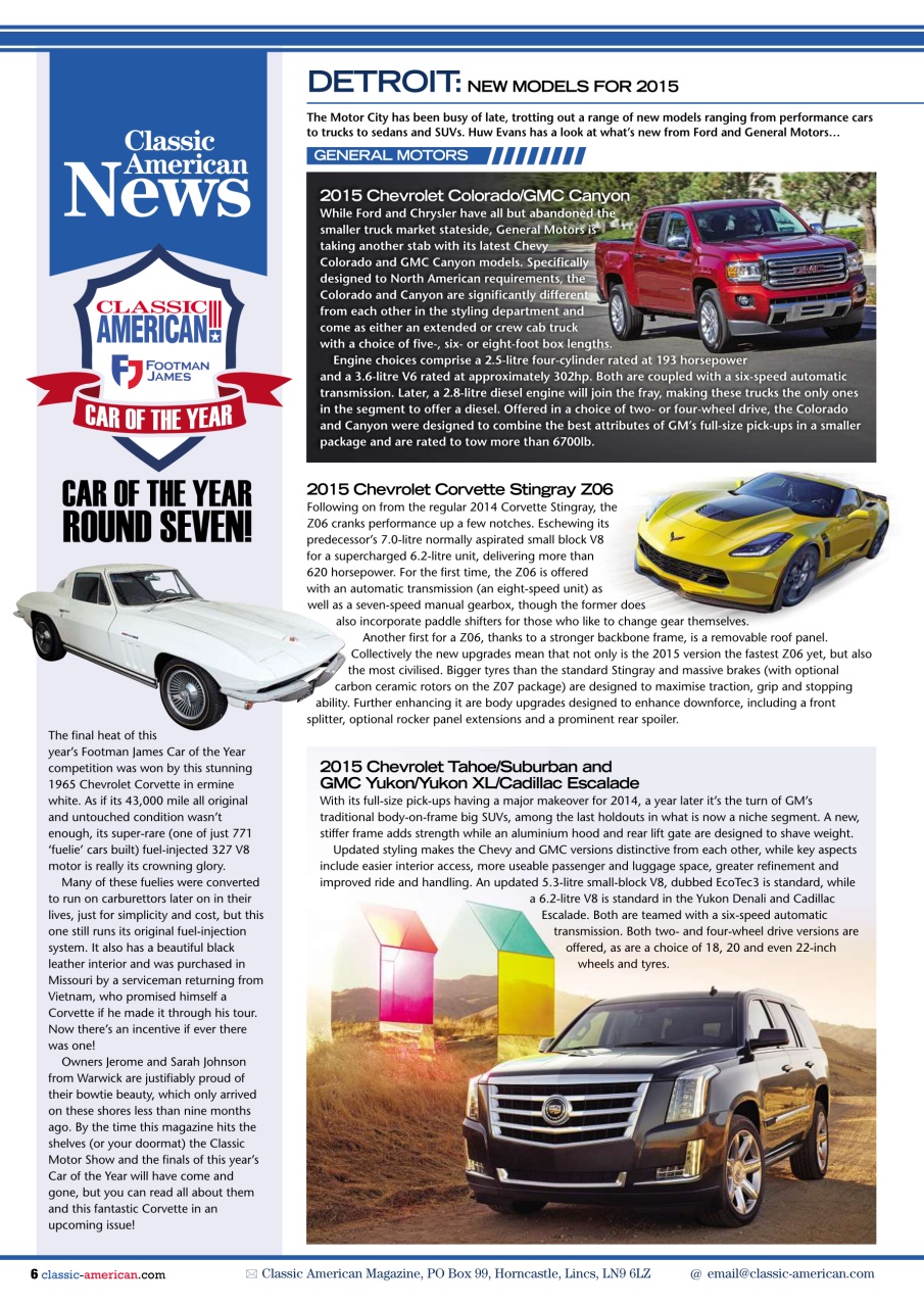 Classic American Magazine Preview Pages