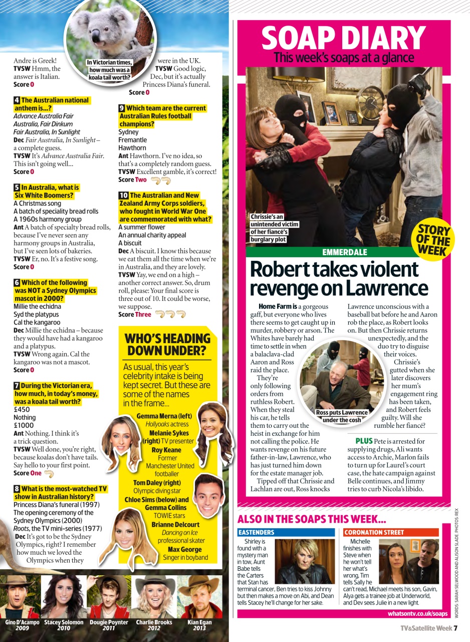 TV & Satellite Week Preview Pages