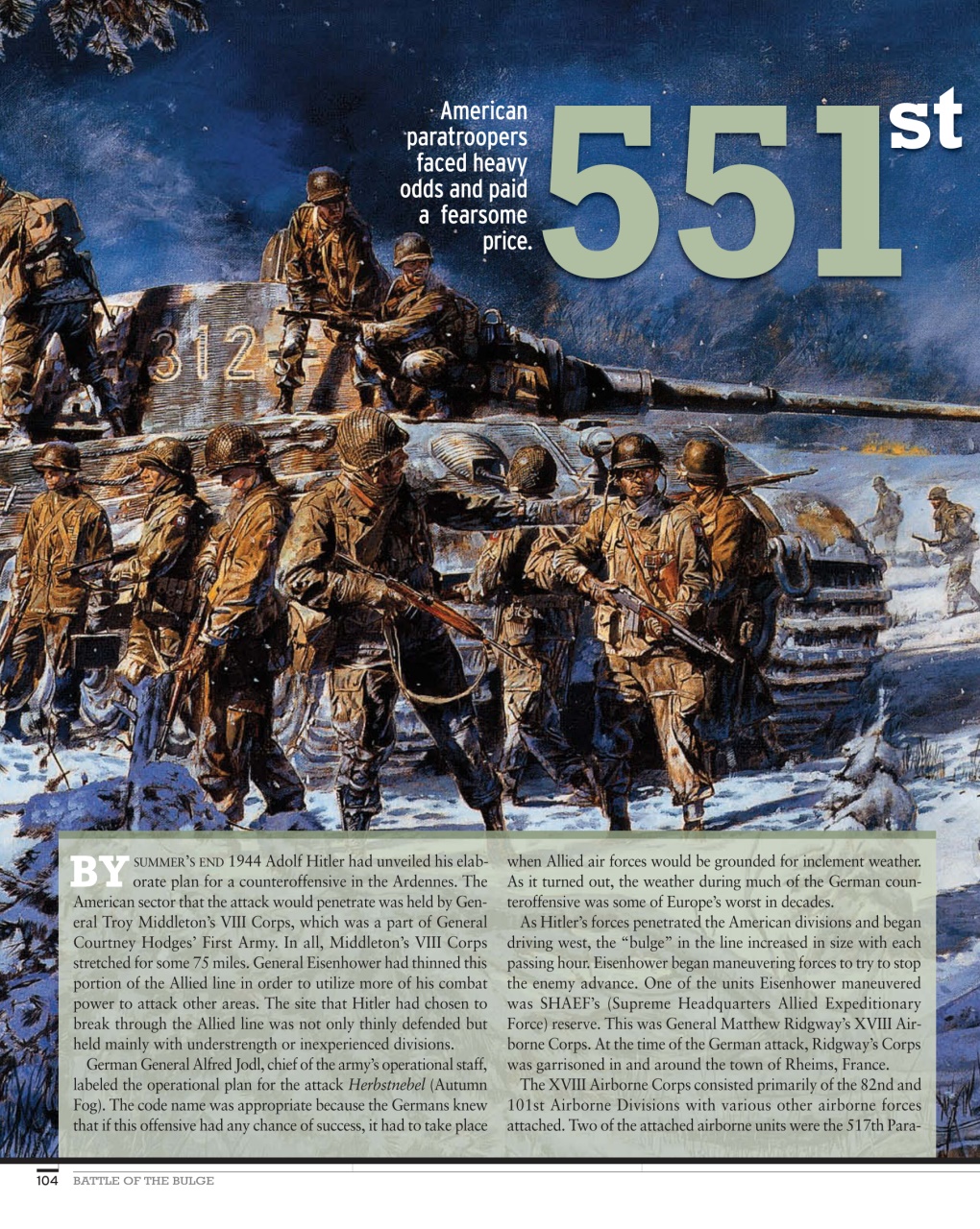 WWII Quarterly Preview Pages