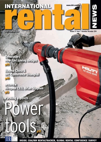 International Rental News issue November-December 14