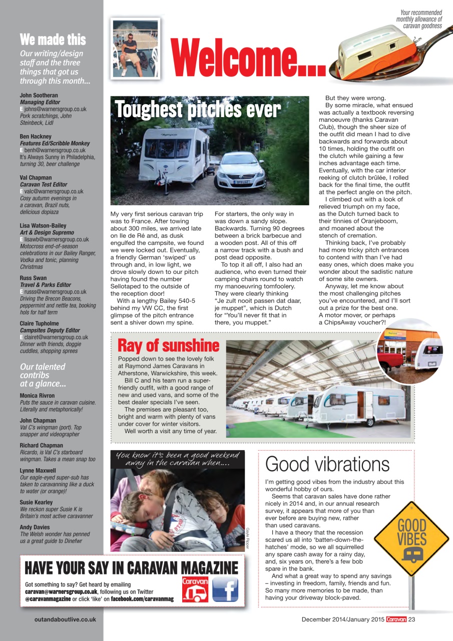 Caravan Magazine Preview Pages