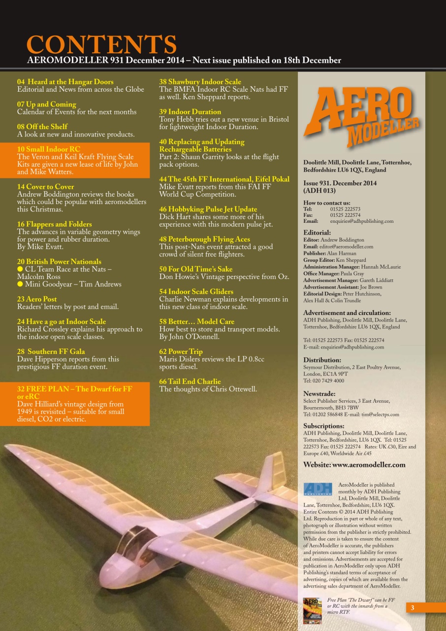 AeroModeller Preview Pages