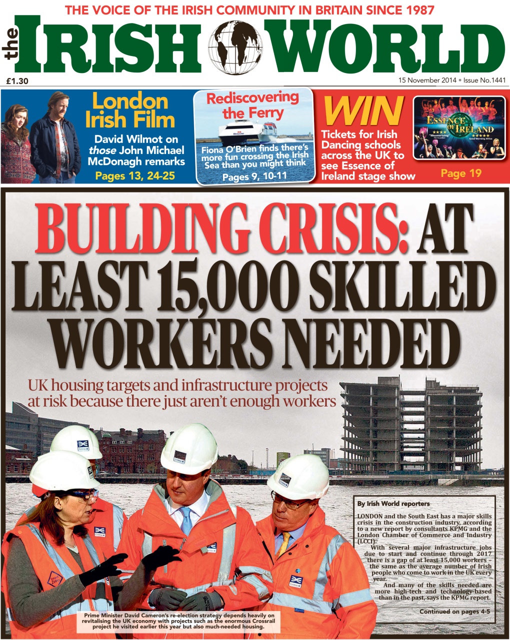 Irish World Preview Pages