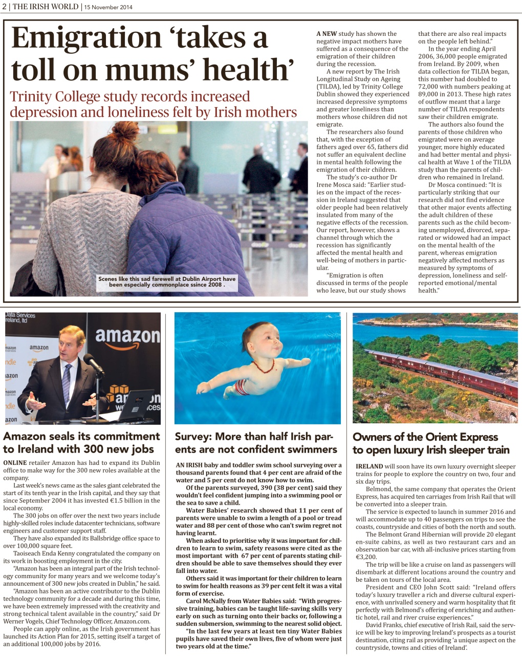 Irish World Preview Pages