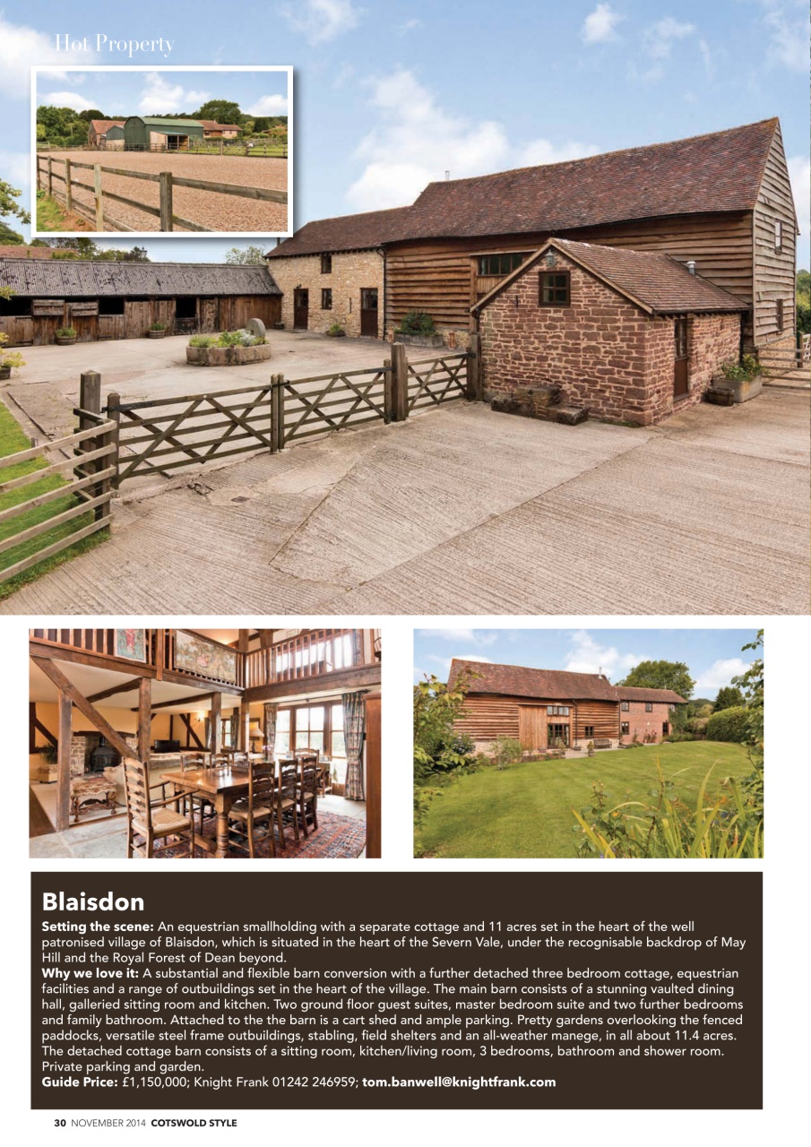 Cotswold Style Preview Pages