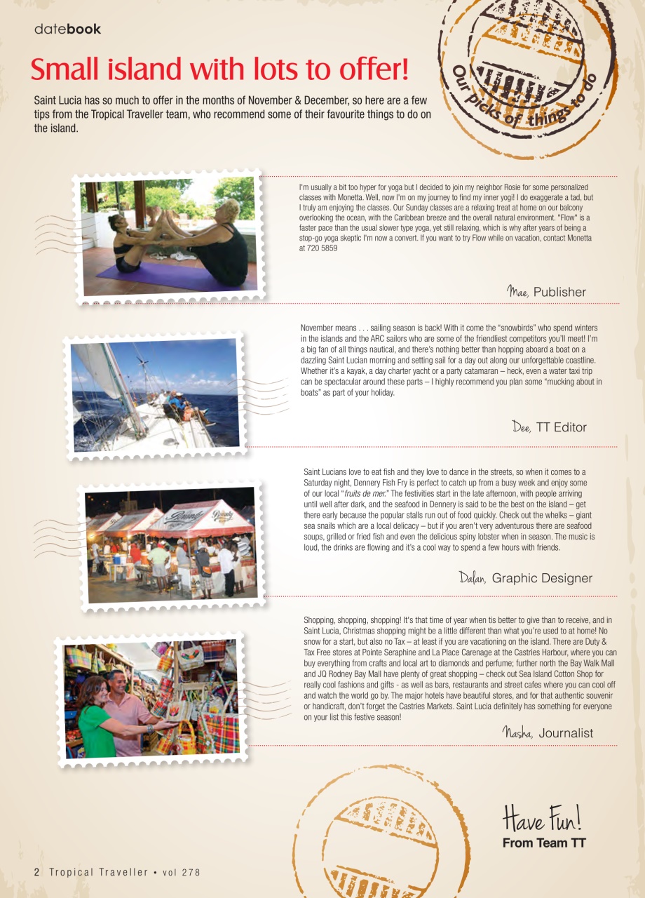 Tropical Traveller Preview Pages