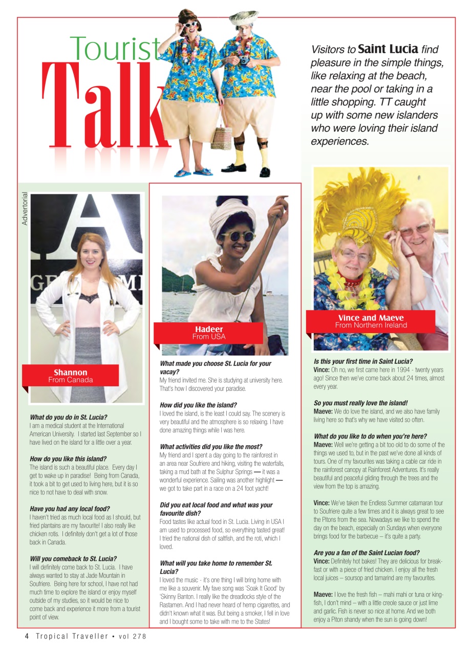 Tropical Traveller Preview Pages