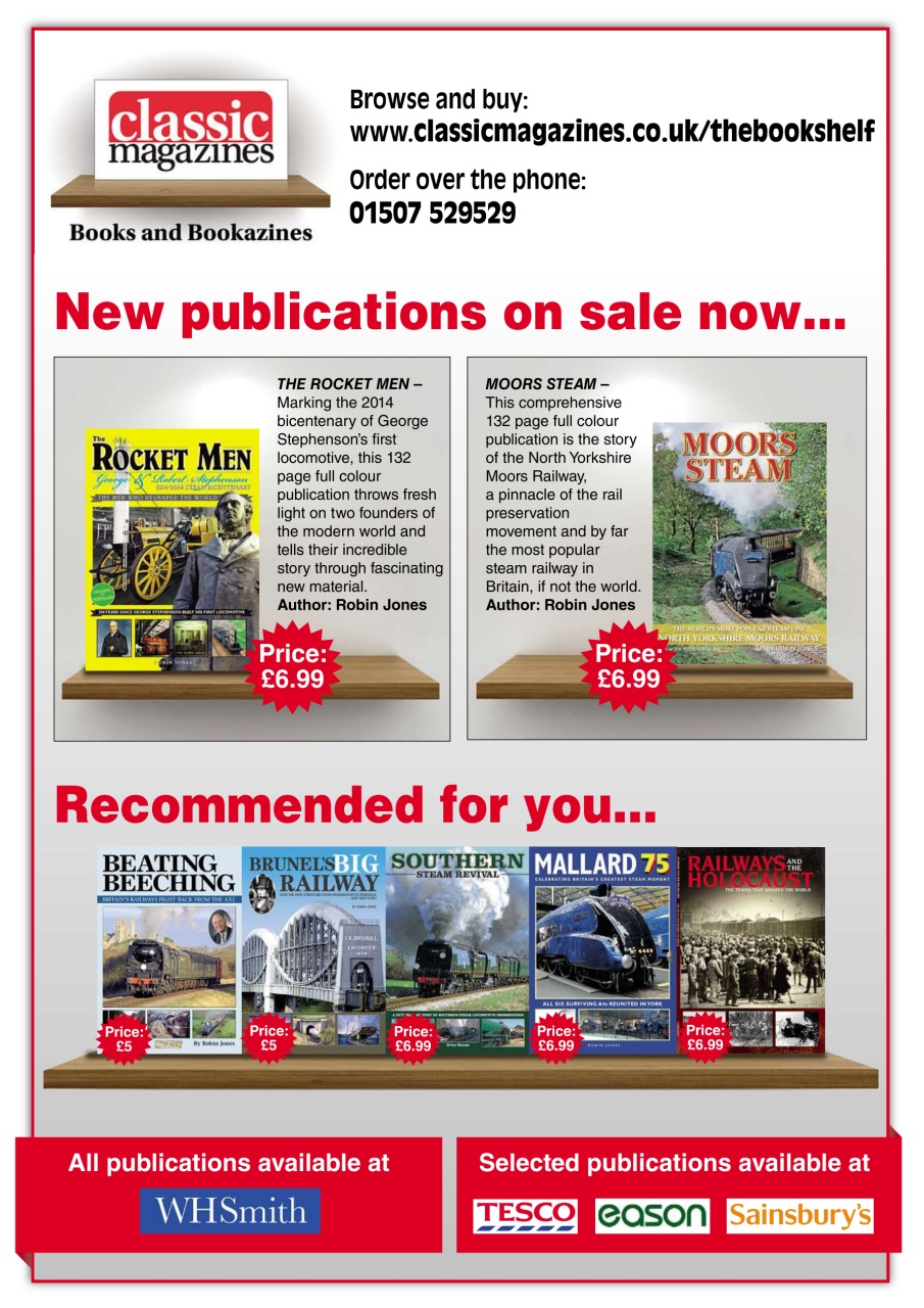 Heritage Railway Preview Pages