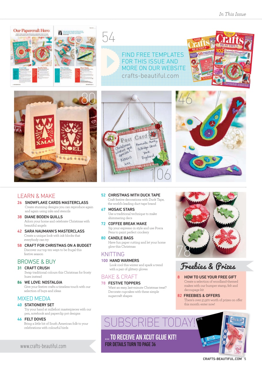 Crafts Beautiful Preview Pages