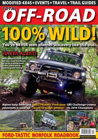 Overlander 4X4 issue December 2014