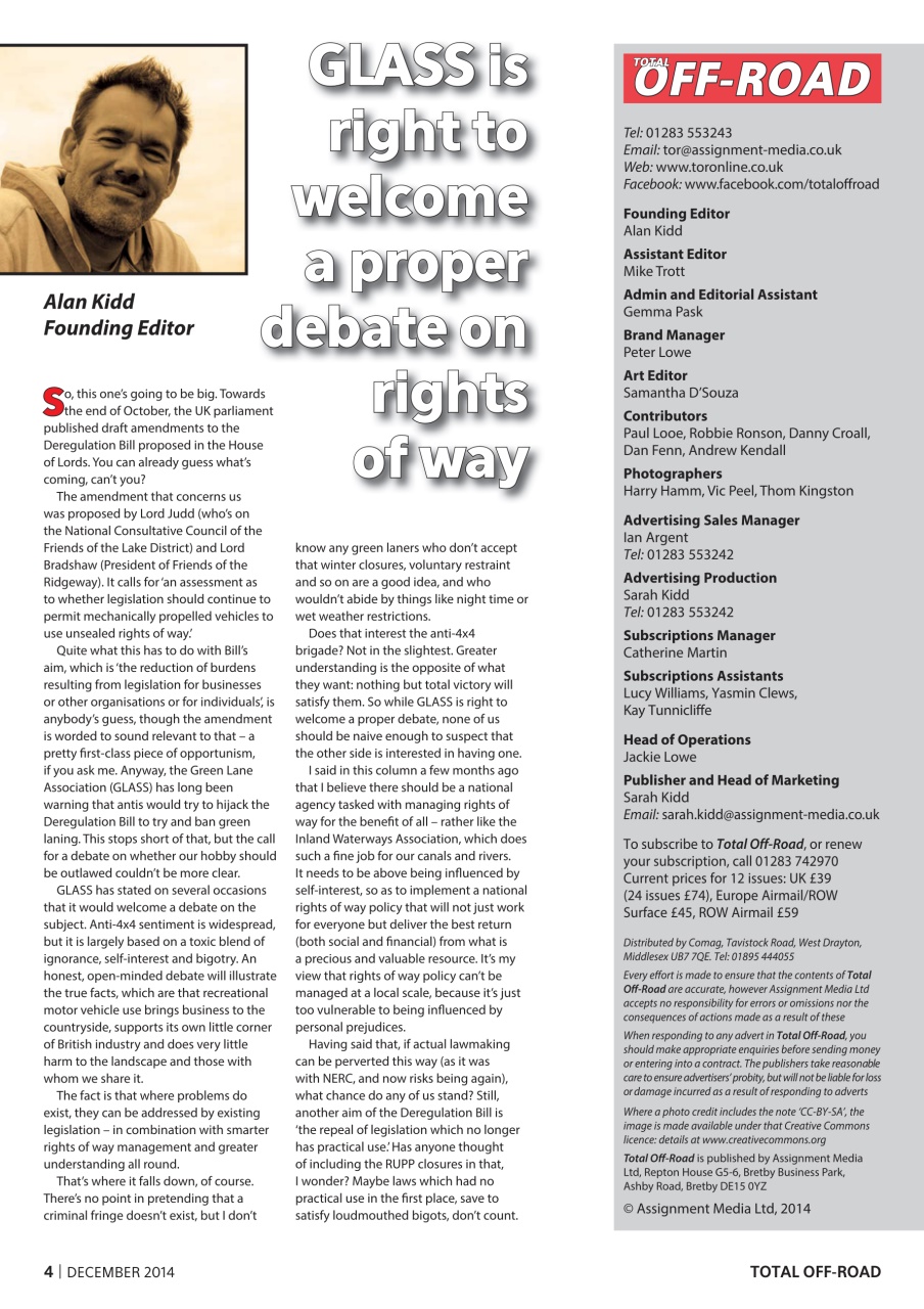 Overlander 4X4 Preview Pages