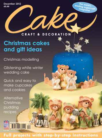 Cake Decoration & Sugarcraft Magazine issue December 2012