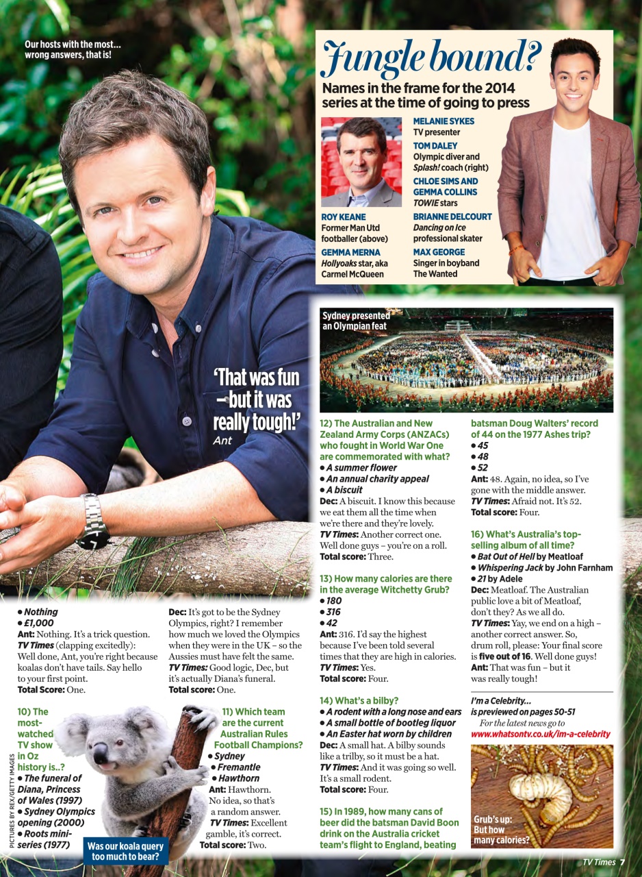 TV Times Preview Pages