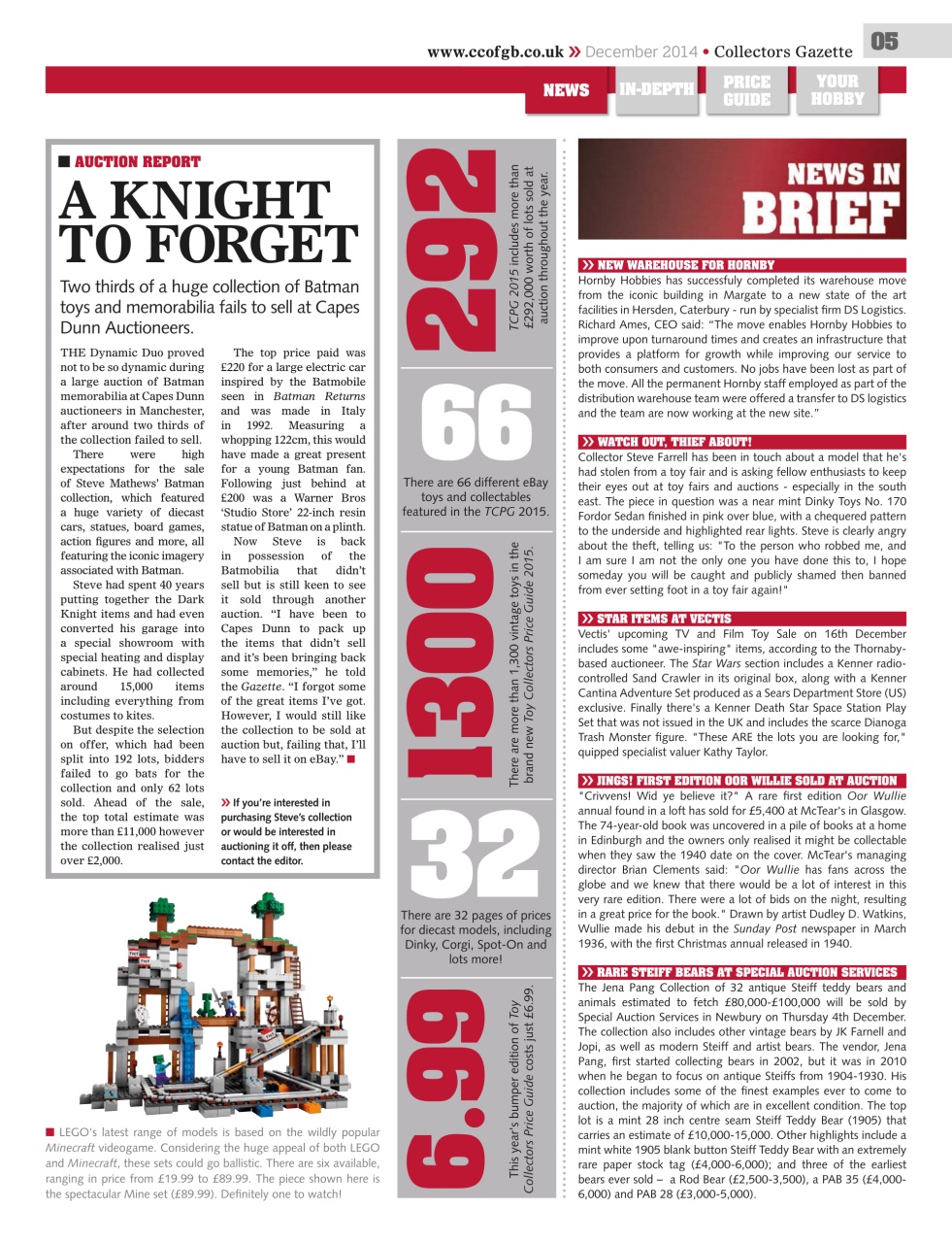 Collectors Gazette Preview Pages