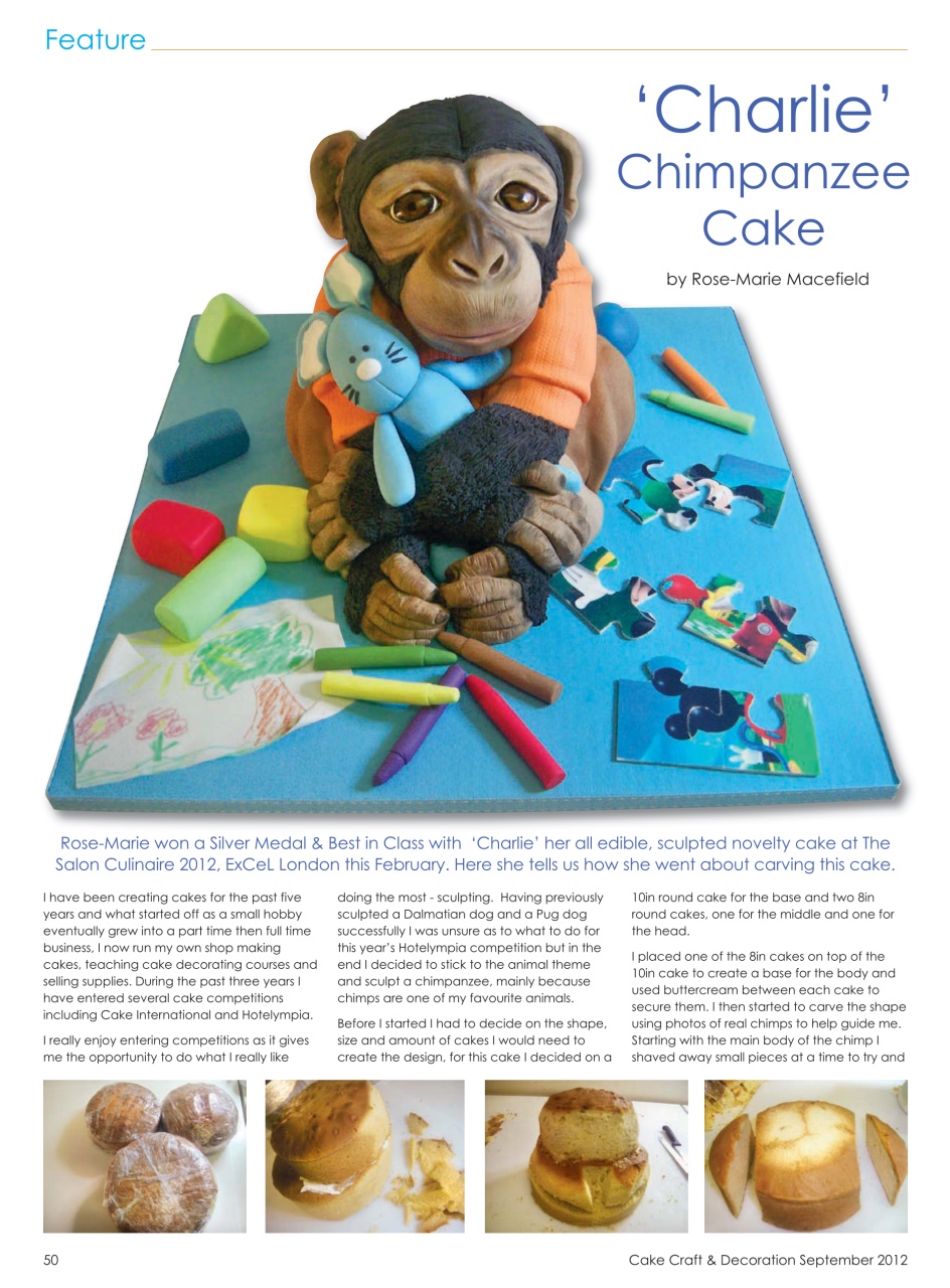 Cake Decoration & Sugarcraft Magazine Preview Pages
