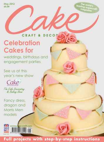 Cake Decoration & Sugarcraft Magazine issue May 2012