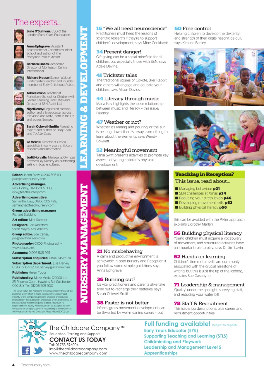 Teach Early Years Preview Pages