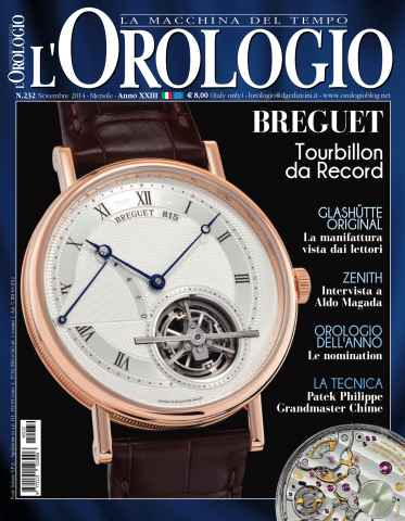 L'Orologio issue N. 232 Novembre 2014