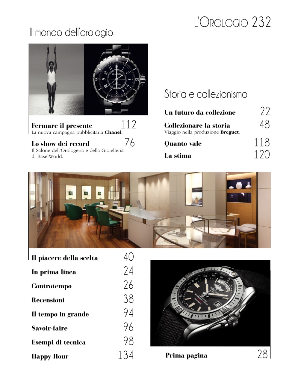 L'Orologio Preview Pages