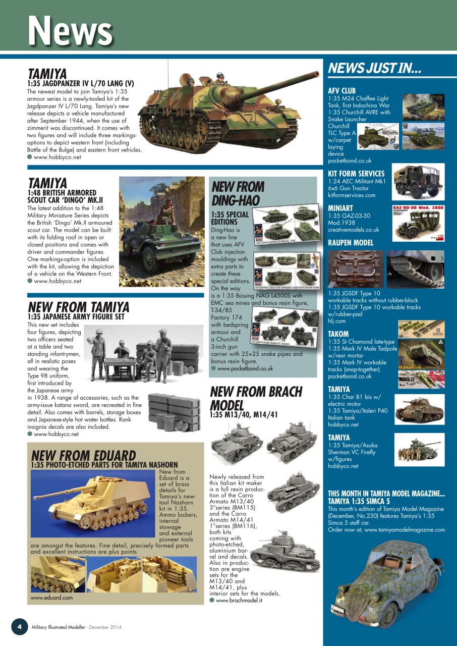 MIM: AFV Edition Preview Pages