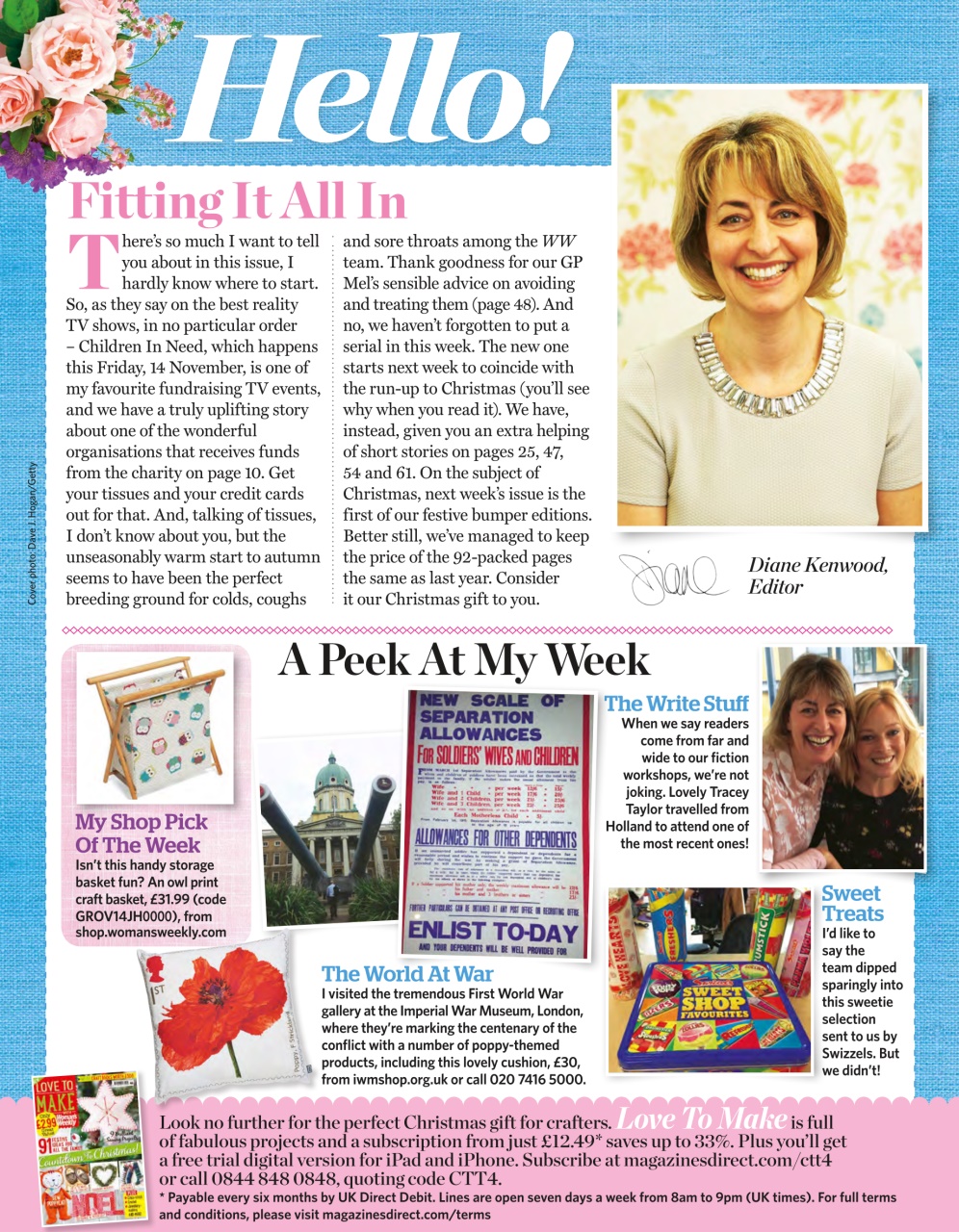 Woman's Weekly Preview Pages