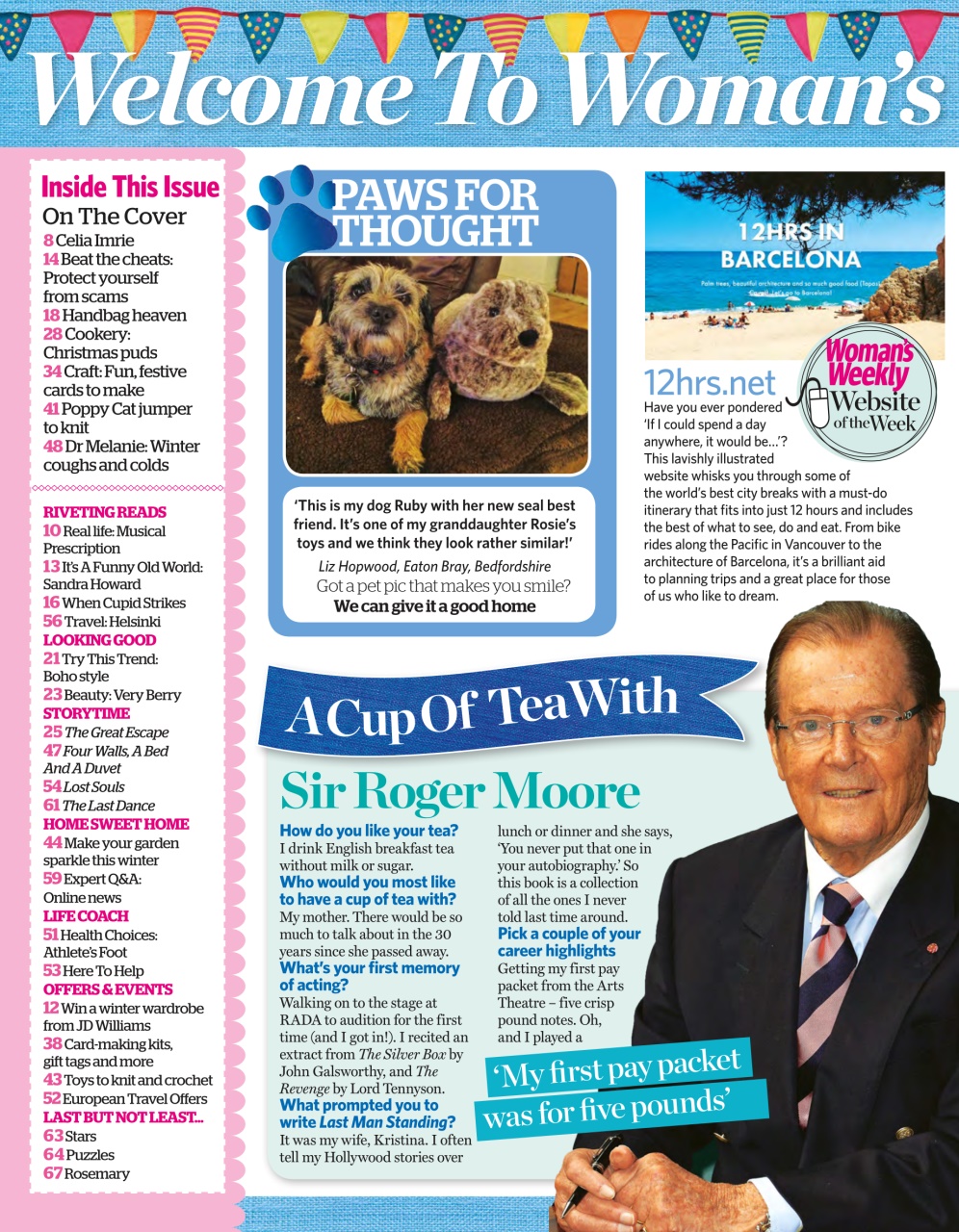 Woman's Weekly Preview Pages