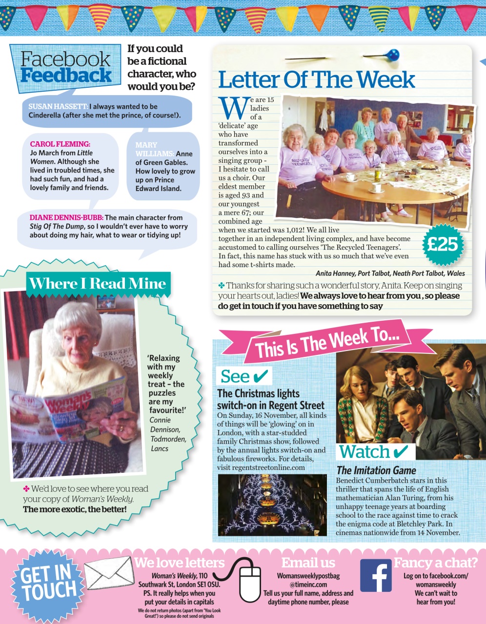 Woman's Weekly Preview Pages