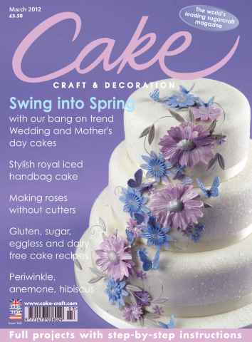 Cake Decoration & Sugarcraft Magazine issue March 2012