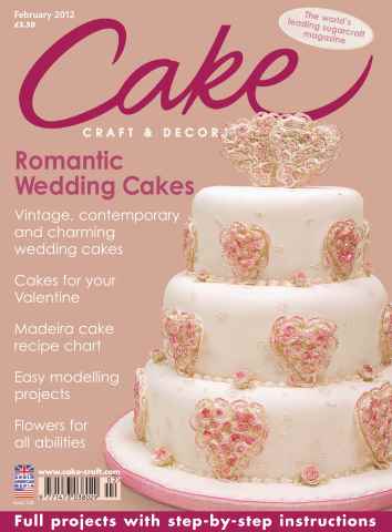 Cake Decoration & Sugarcraft Magazine issue February 2012