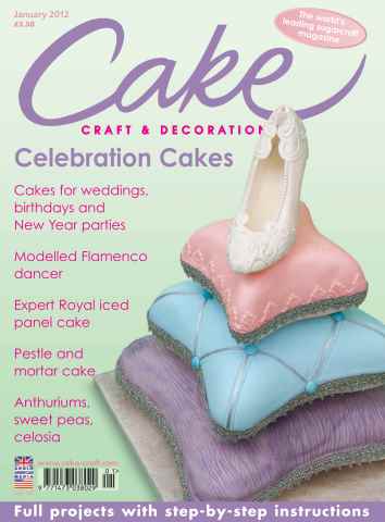 Cake Decoration & Sugarcraft Magazine issue January 2012