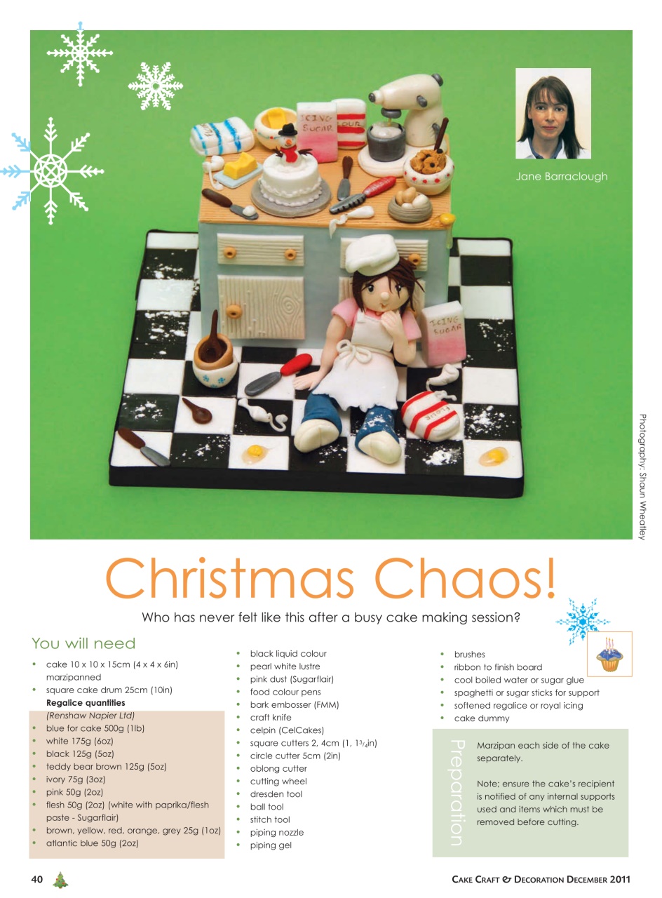 Cake Decoration & Sugarcraft Magazine Preview Pages
