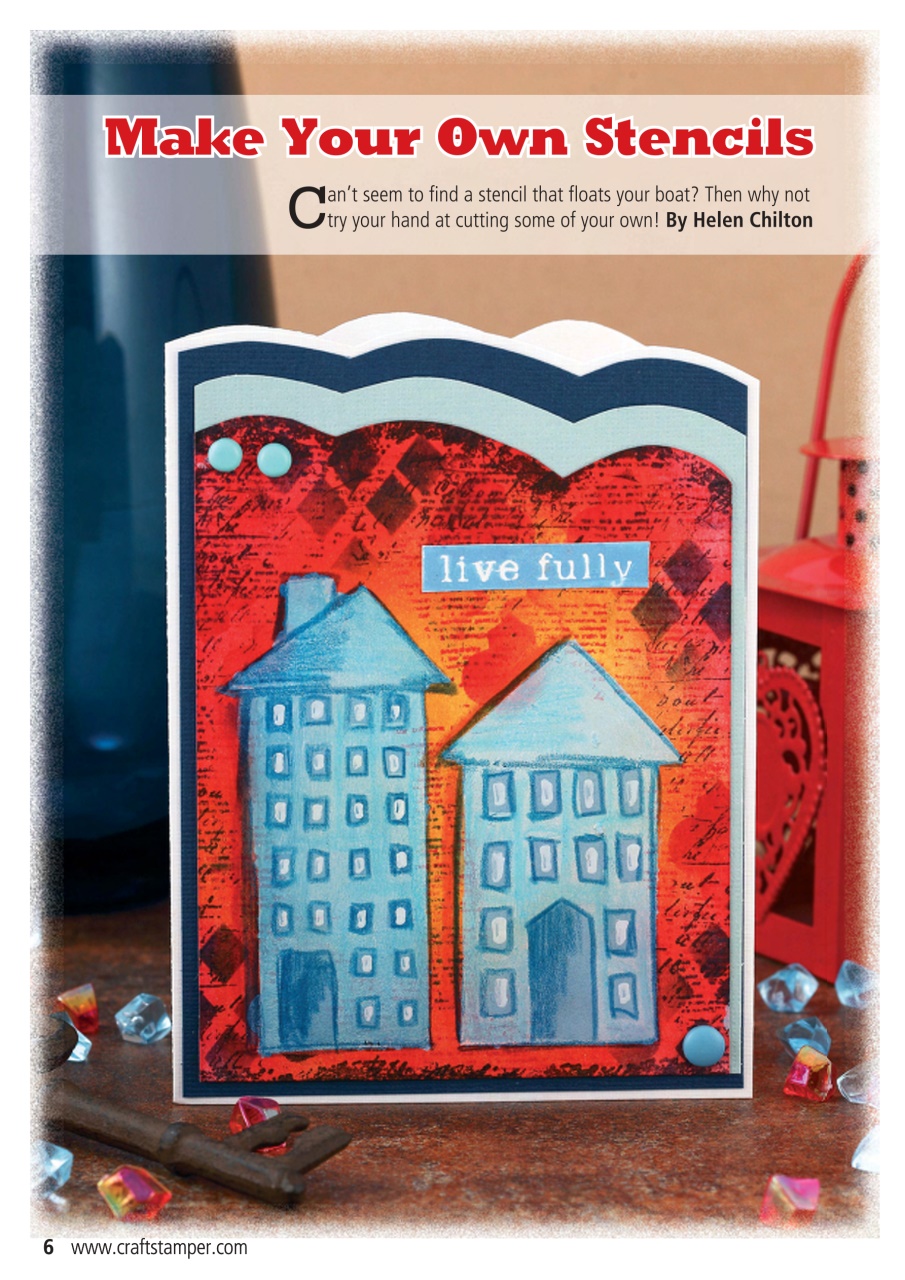 Craft Stamper Preview Pages