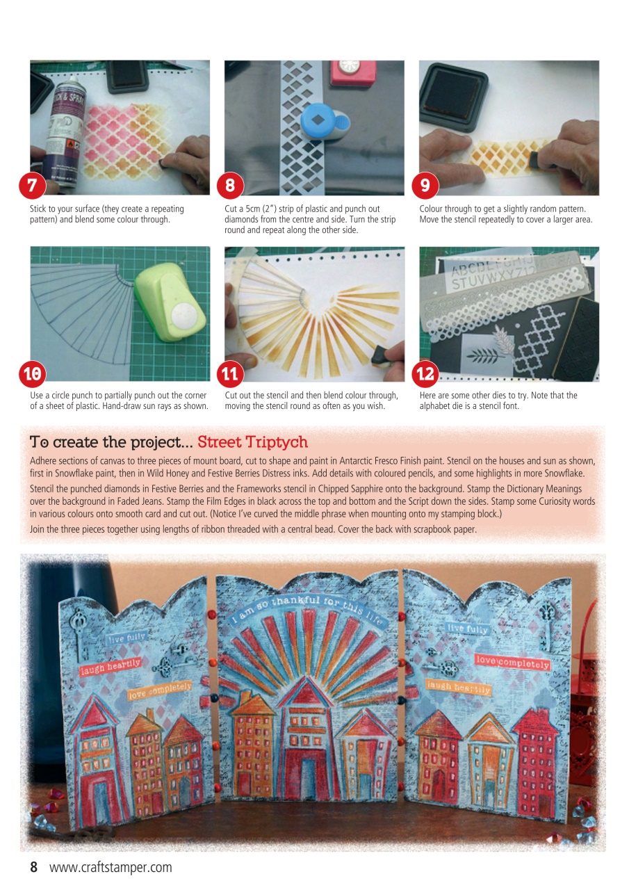 Craft Stamper Preview Pages