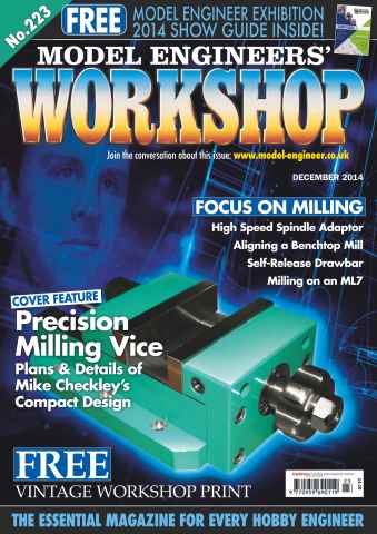 Model Engineer & Workshop Magazine issue December 2014