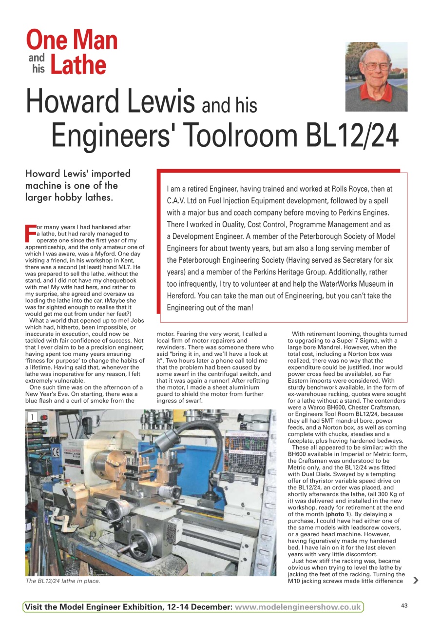 Model Engineer & Workshop Magazine Preview Pages