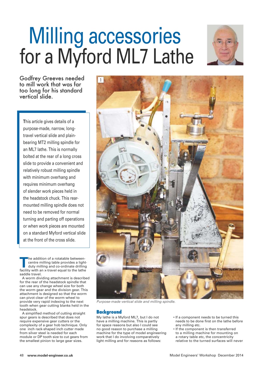 Model Engineer & Workshop Magazine Preview Pages