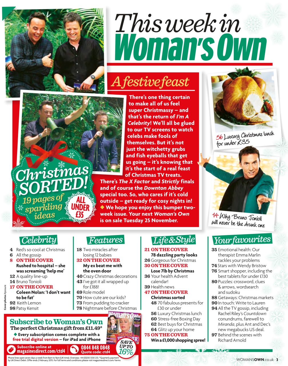 Woman's Own Preview Pages