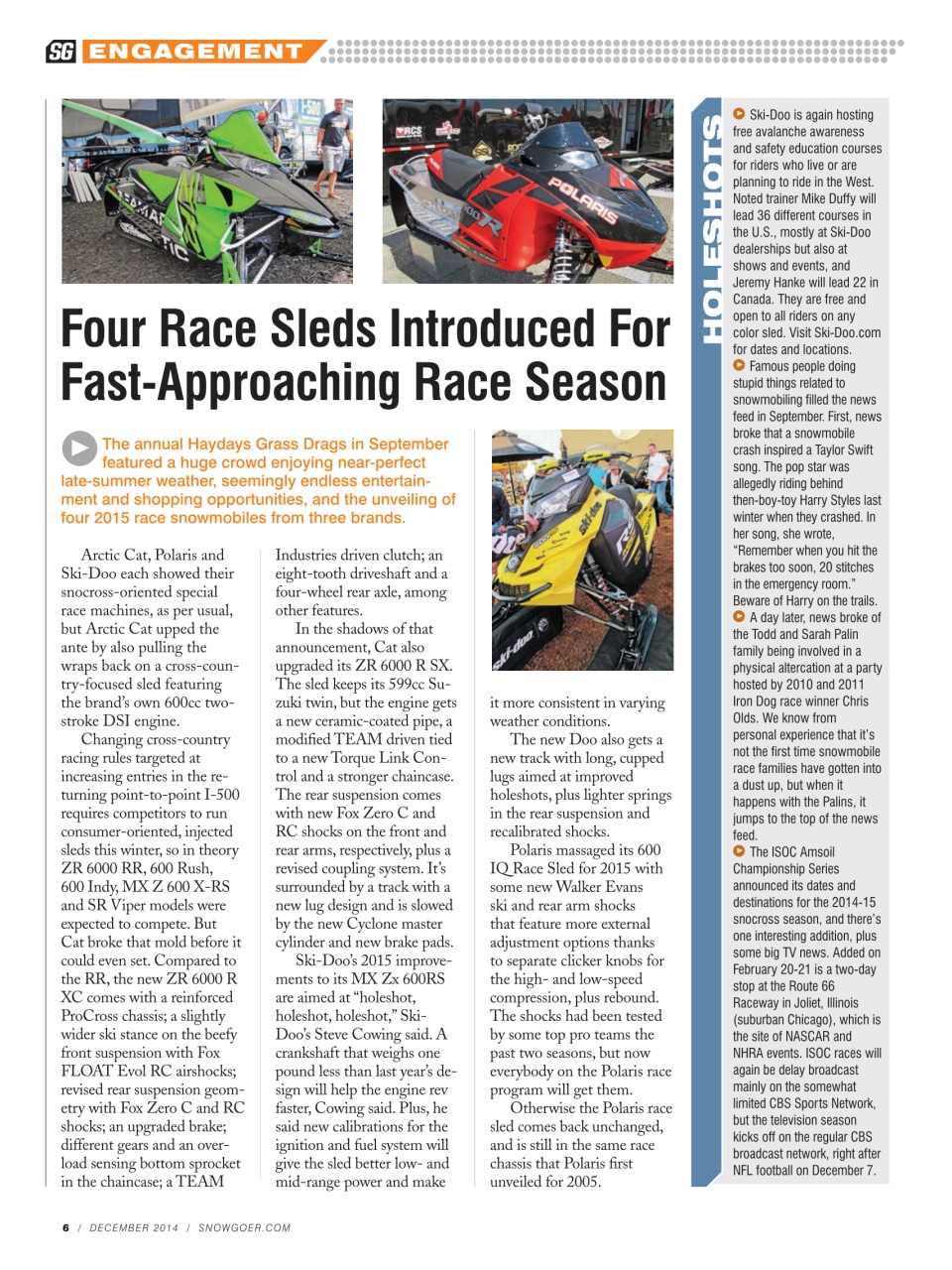 SnowGoer Preview Pages