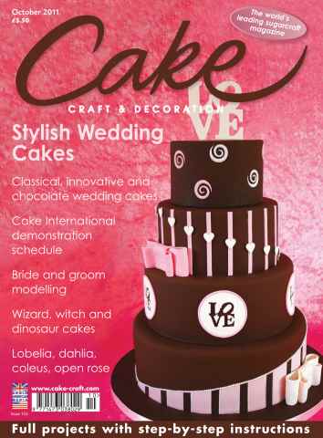 Cake Decoration & Sugarcraft Magazine issue October 2011
