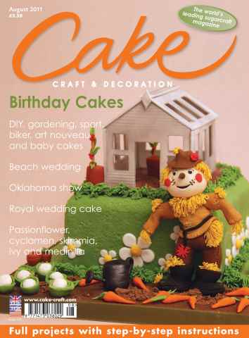 Cake Decoration & Sugarcraft Magazine issue August 2011