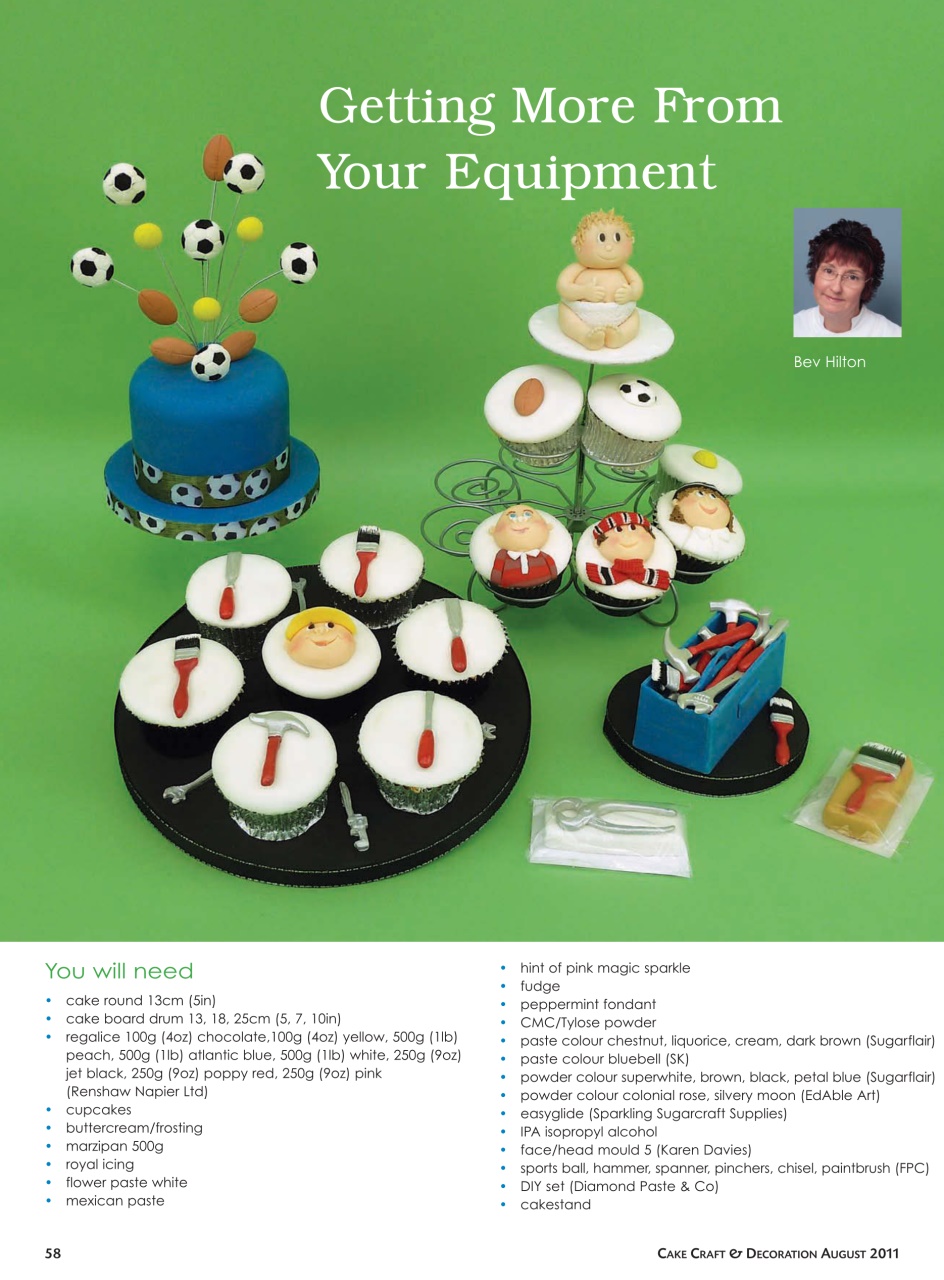 Cake Decoration & Sugarcraft Magazine Preview Pages