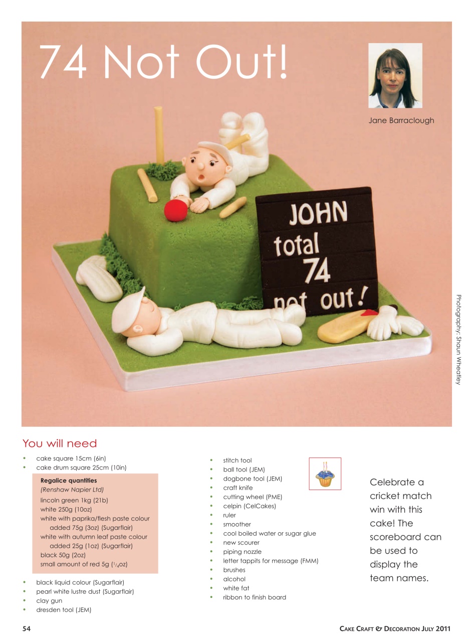 Cake Decoration & Sugarcraft Magazine Preview Pages